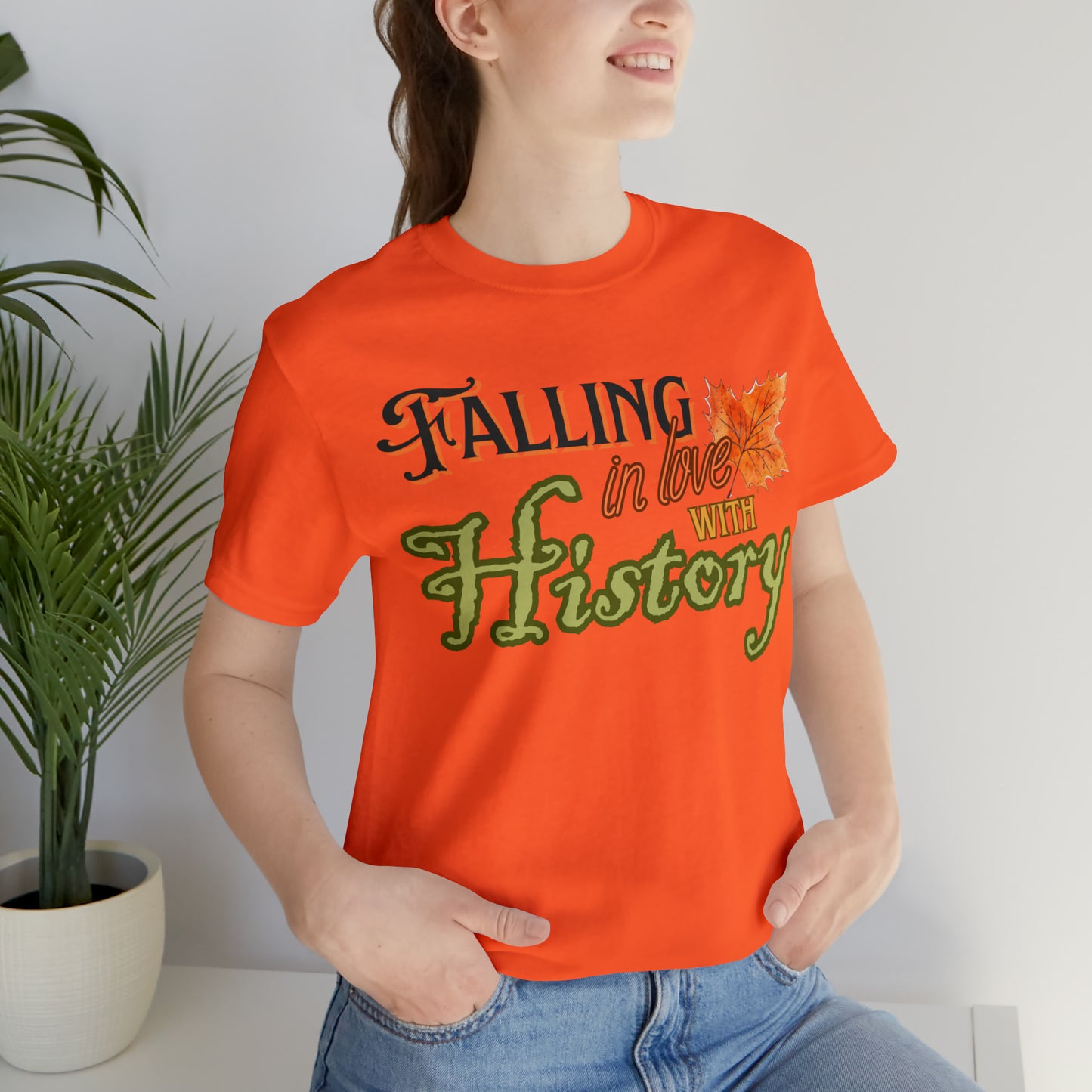 Fall in Love with History 2 Tee