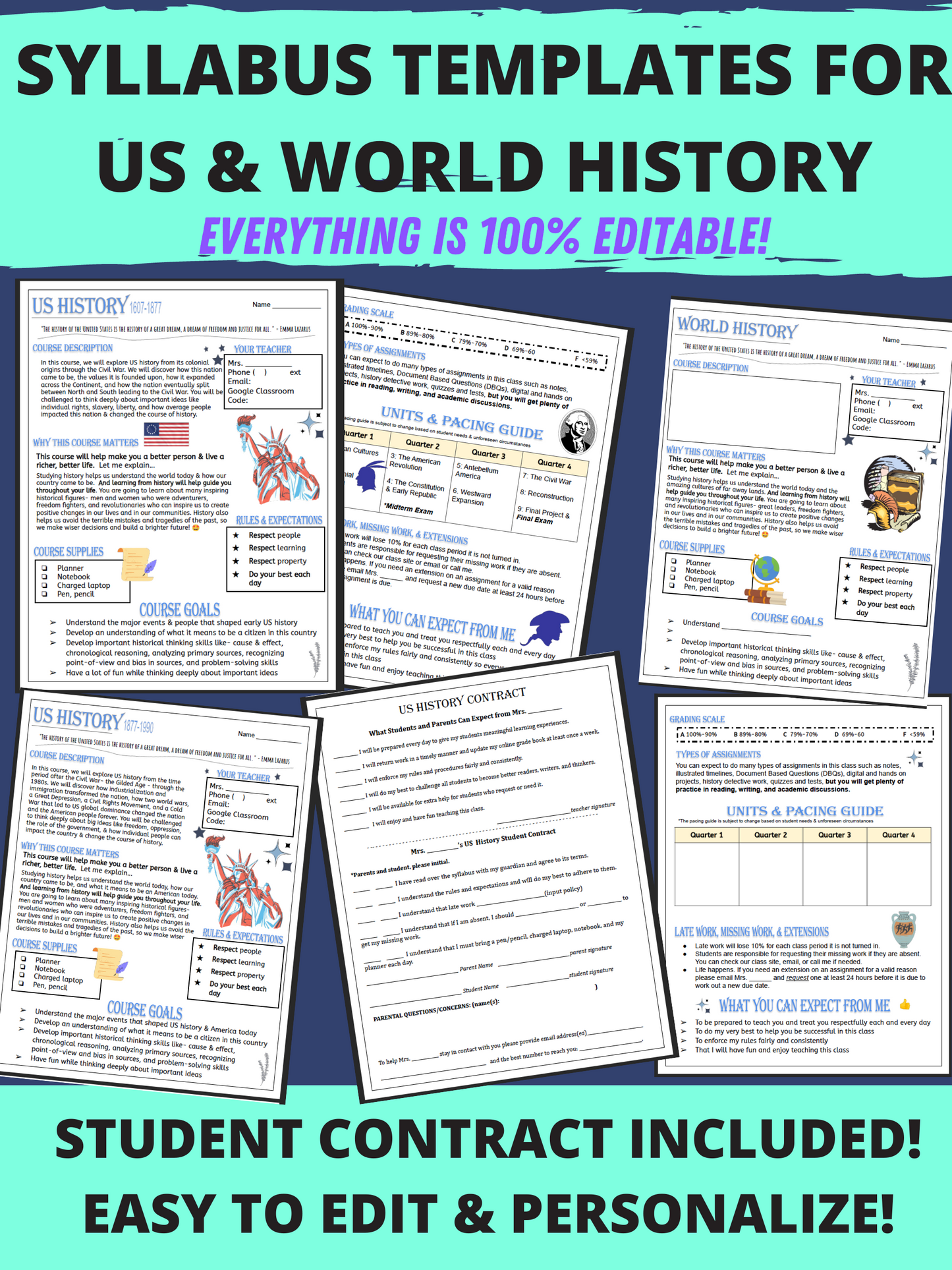 FIRST WEEK OF HISTORY ACTIVITIES, LESSONS, & RESOURCES!