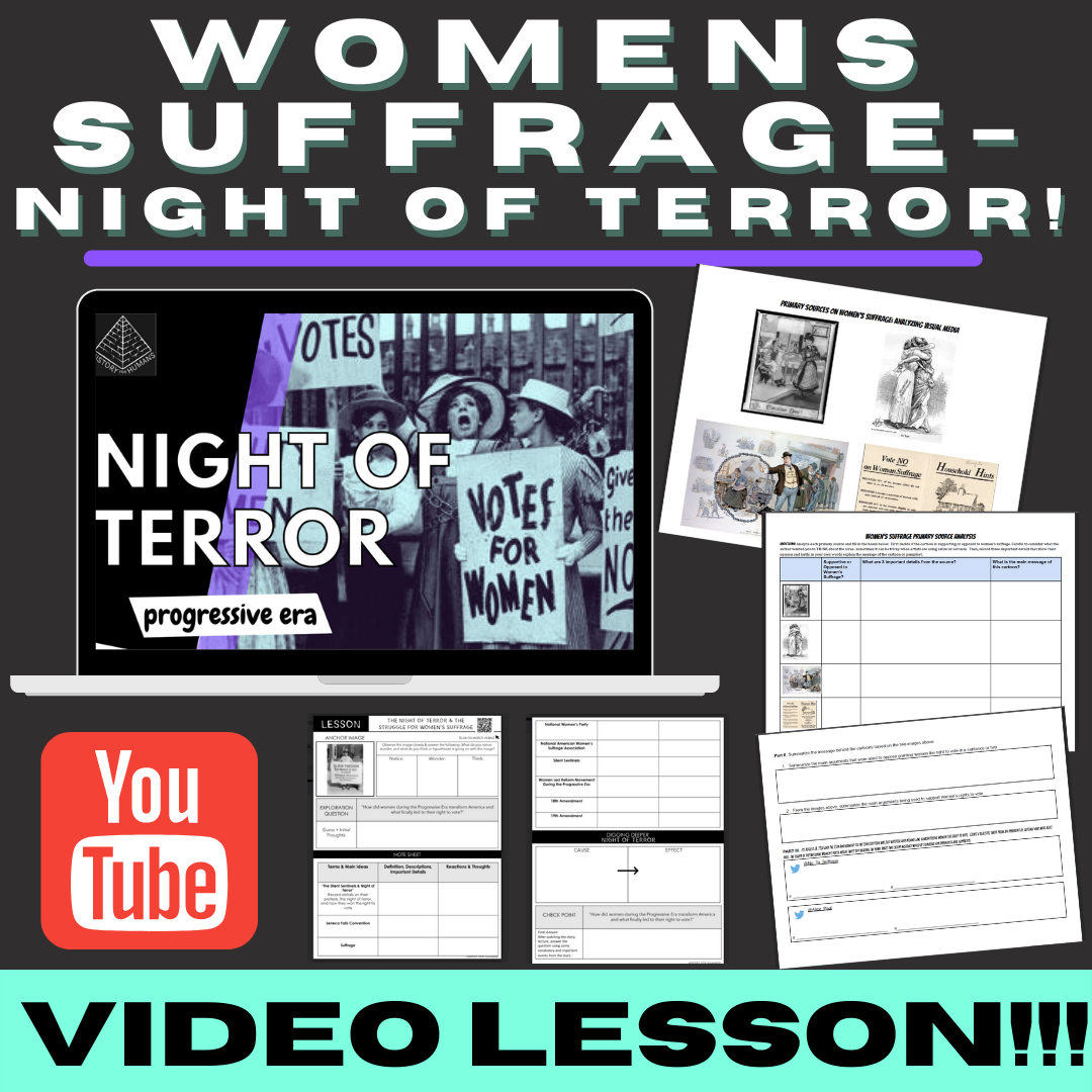 women's suffrage video lesson 