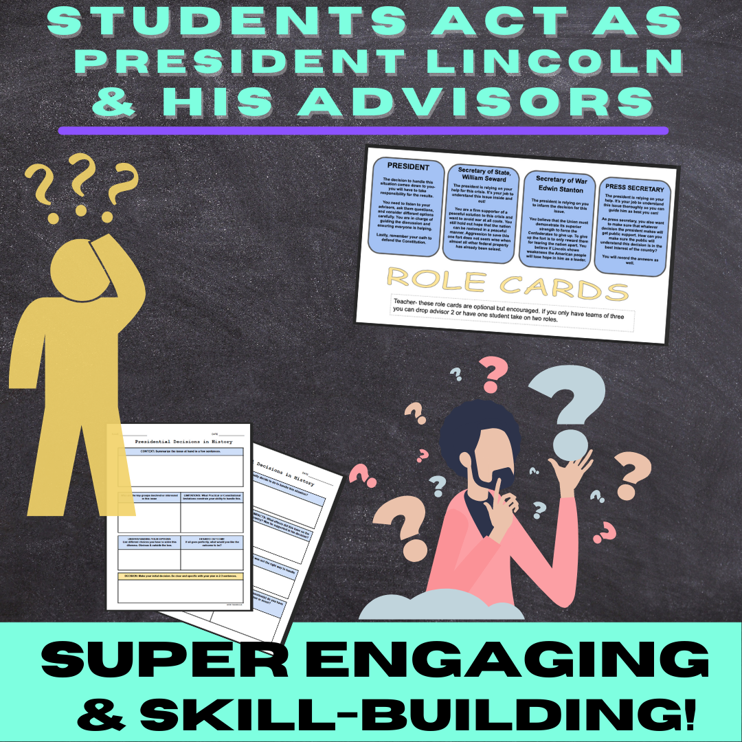 PRESIDENTIAL DECISION ACTIVITY: LINCOLN AND FORT SUMTER